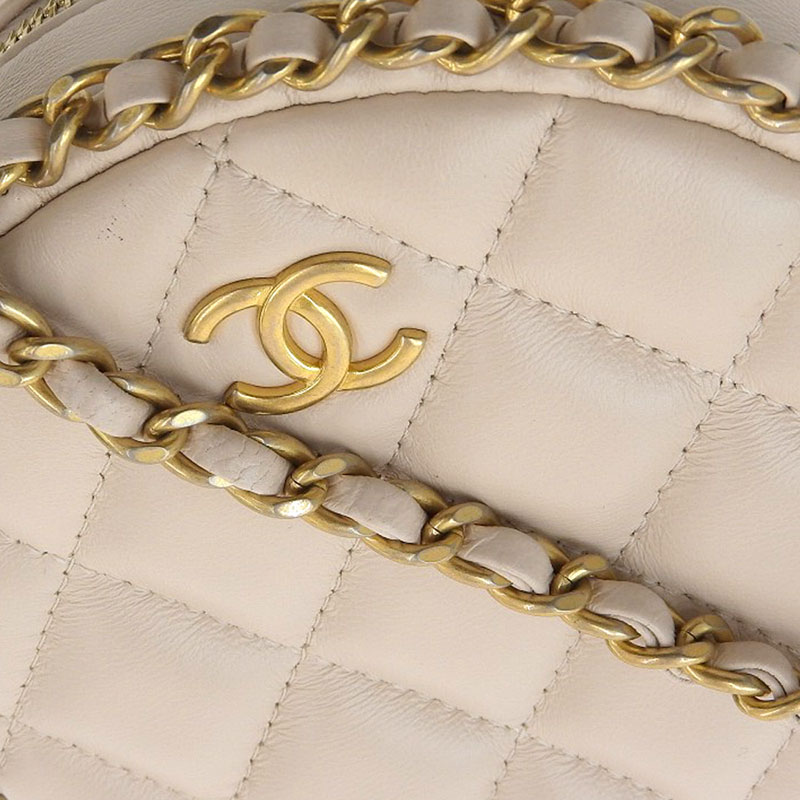 シャネル CHANEL ショルダーバッグ チェーンポシェット マトラッセ