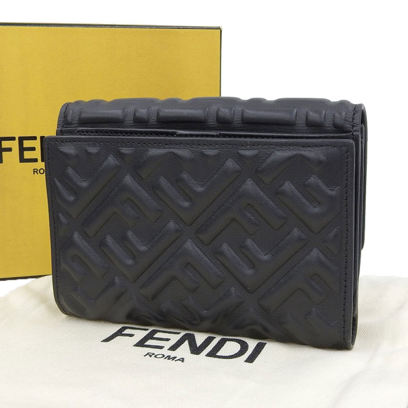 新品 フェンディ FENDI 2つ折り財布 ズッカ タブ/リモーネ | tspea.org