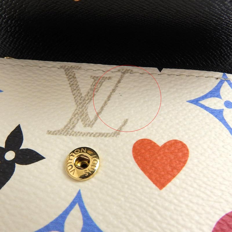 ルイヴィトン LOUIS VUITTON ゲームオン キャンバス ポルトフォイユ