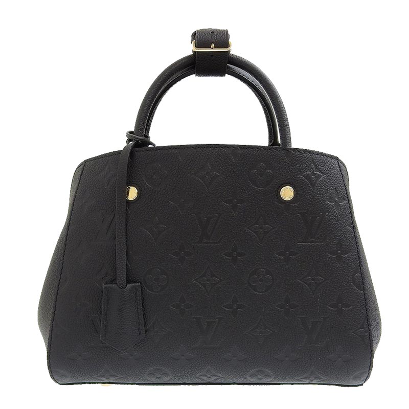 ルイヴィトン LOUIS VUITTON モノグラム・アンプラント モンテーニュBB 2WAYバッグ ハンドバッグ ノワール M41053 美品  LV0889 – ロンド 大阪天神橋筋6丁目