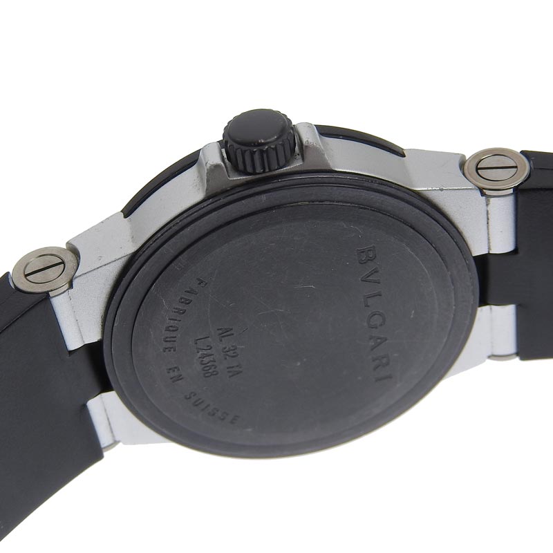 ブルガリ BVLGARI アルミニウム 腕時計 レディース クォーツ 腕時計
