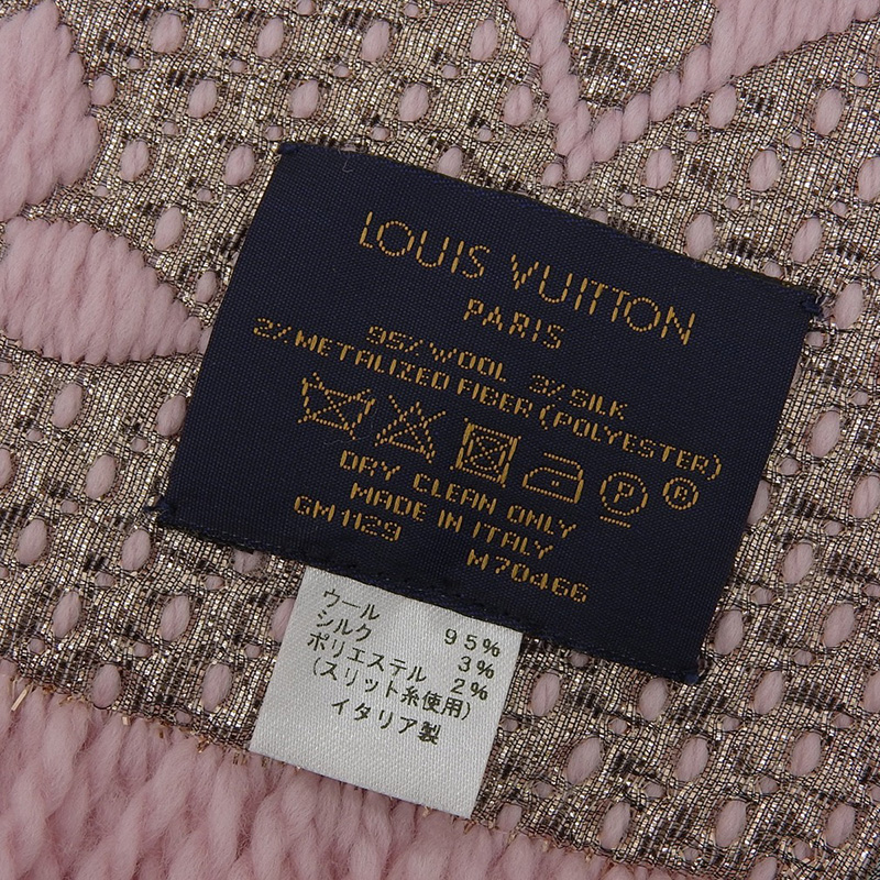 ルイ ヴィトン LOUIS VUITTON エシャルプロゴマニア シャイン マフラー