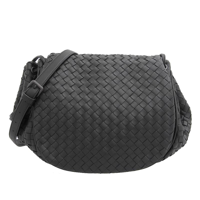 ブラック新品★ BOTTEGA VENETA  ショルダーバッグ　ブラック