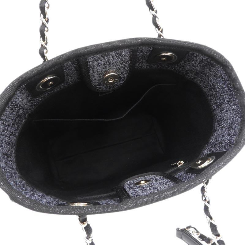 シャネル CHANEL ドーヴィルPM ショルダーバッグ チェーンショルダー ツイード グレー ブラック A66939 美品 CH0771 – ロンド  大阪天神橋筋6丁目