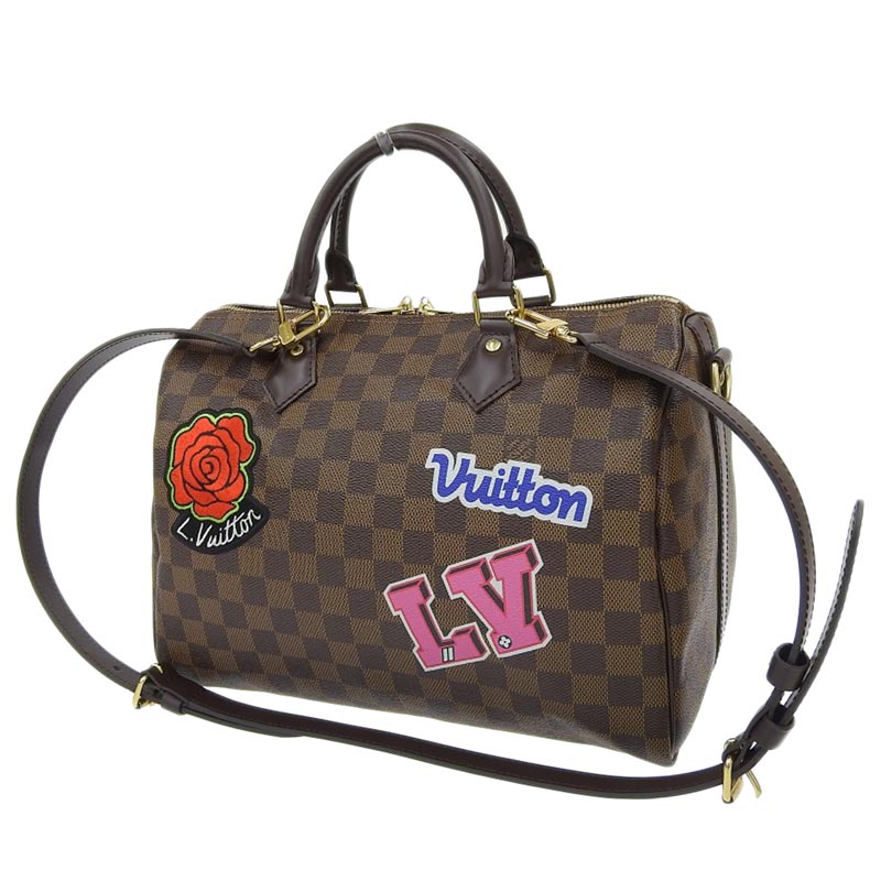 ボストンバッグLOUIS VUITTON LV ルイ・ヴィトン ダミエ ボストンバッグ