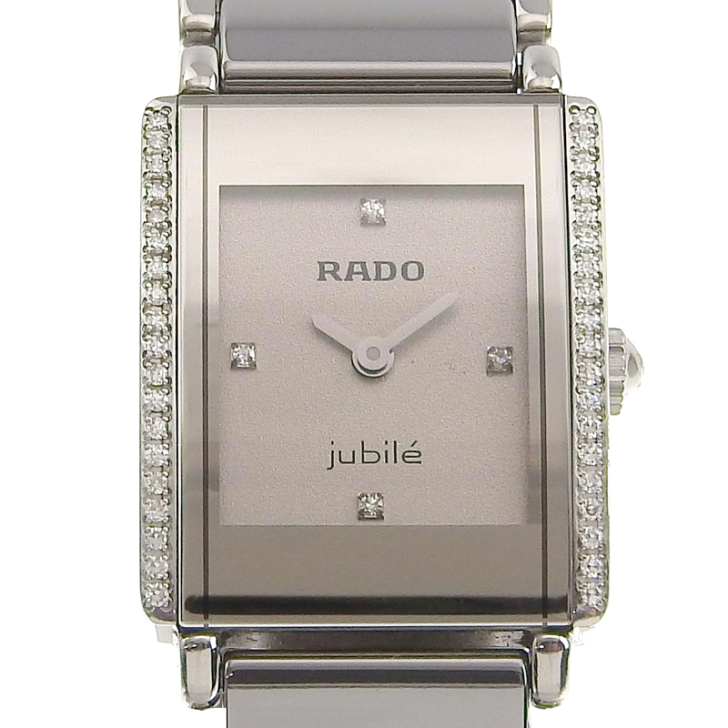 ラドー RADO ダイヤスター レディース クォーツ 時計 ジュビリー4P 