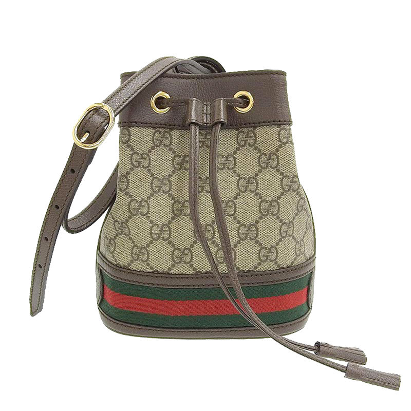 グッチ GUCCI オフィディア ミニバケットバッグ ショルダーバッグ GG ...