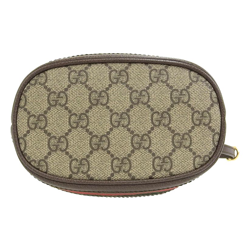 パソコン グッチ GUCCI オフィディア GGスプリームキャンバス×レザー 2WAY バケットバッグ 巾着 ショルダーバッグ ベージュ×ホワイト  [レディース] 550620 UULEG