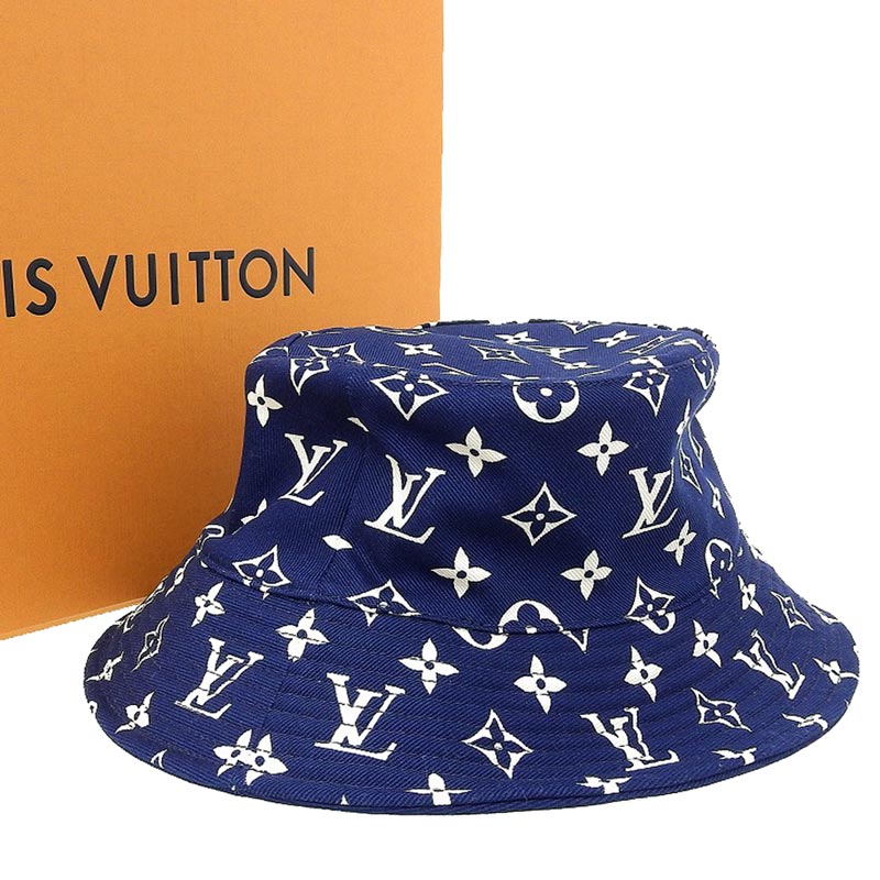 美品Louis Vuitton ルイヴィトン モノグラム バケットハット美品 - ハット