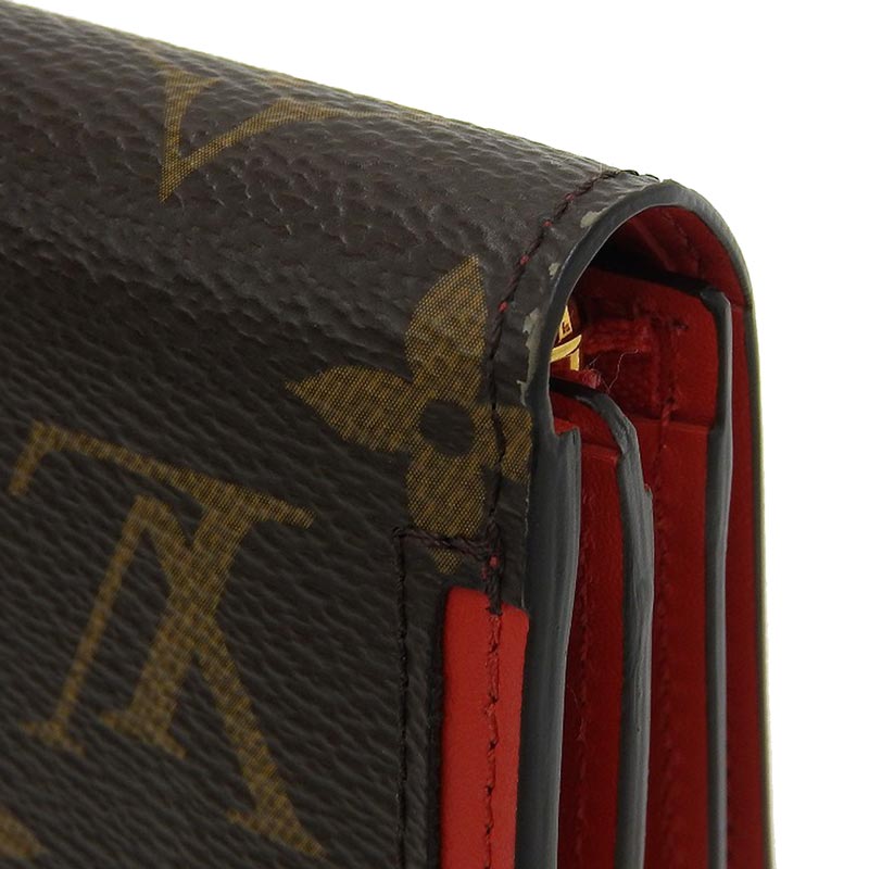 ルイヴィトン LOUIS VUITTON モノグラム ポルトフォイユ フロール