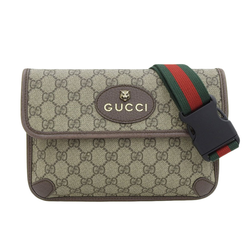 GUCCI グッチ ネオ ヴィンテージ GGスプリーム ベルトバッグ-