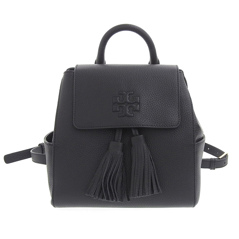 トリーバーチ TORY BURCH ティア リュックサック ミニリュック バックパック レザー ブラック 55367 美品 OB1074 – ロンド  大阪天神橋筋6丁目