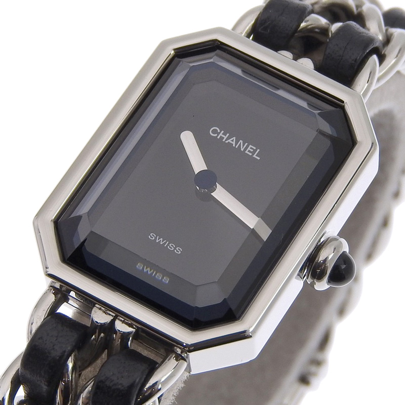 シャネル CHANEL プルミエール H0451 クォーツ 腕時計 SS シルバー