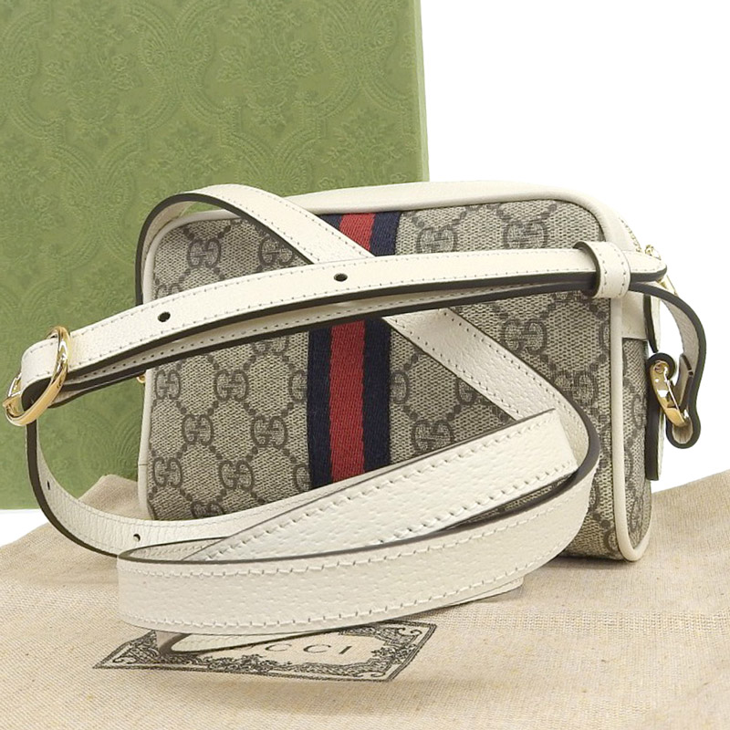 グッチ GUCCI オフィディア GGスプリーム ショルダーバッグ ミニバッグ