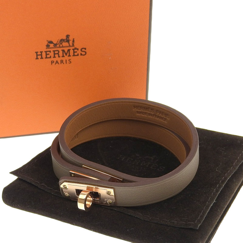 エルメス HERMES ミニケリー ドゥブルトゥール ブレスレット スイフト