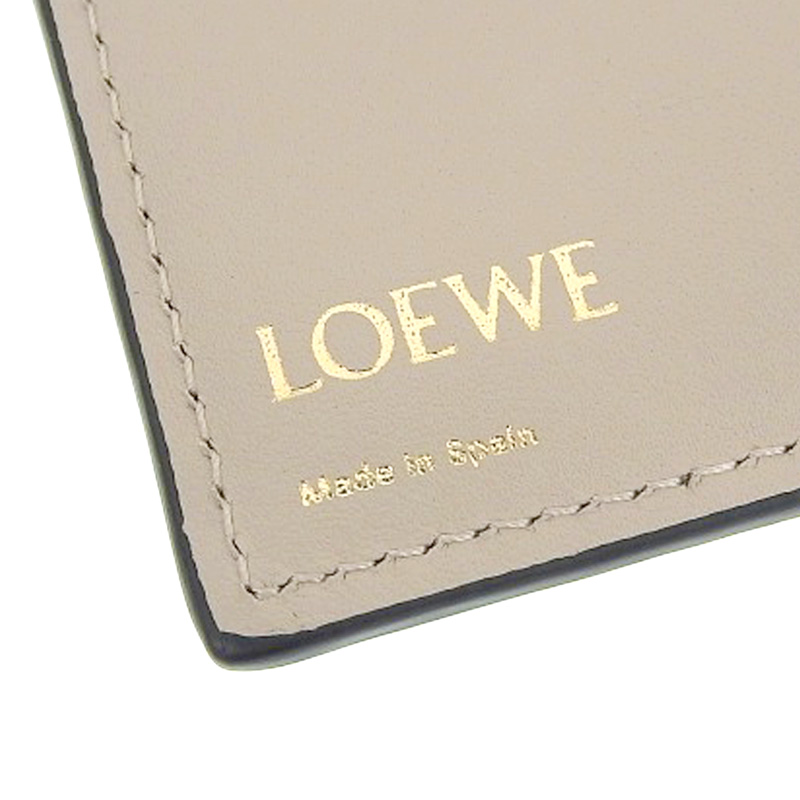 ロエベ LOEWE コンパクトウォレット リピートトライフォールド