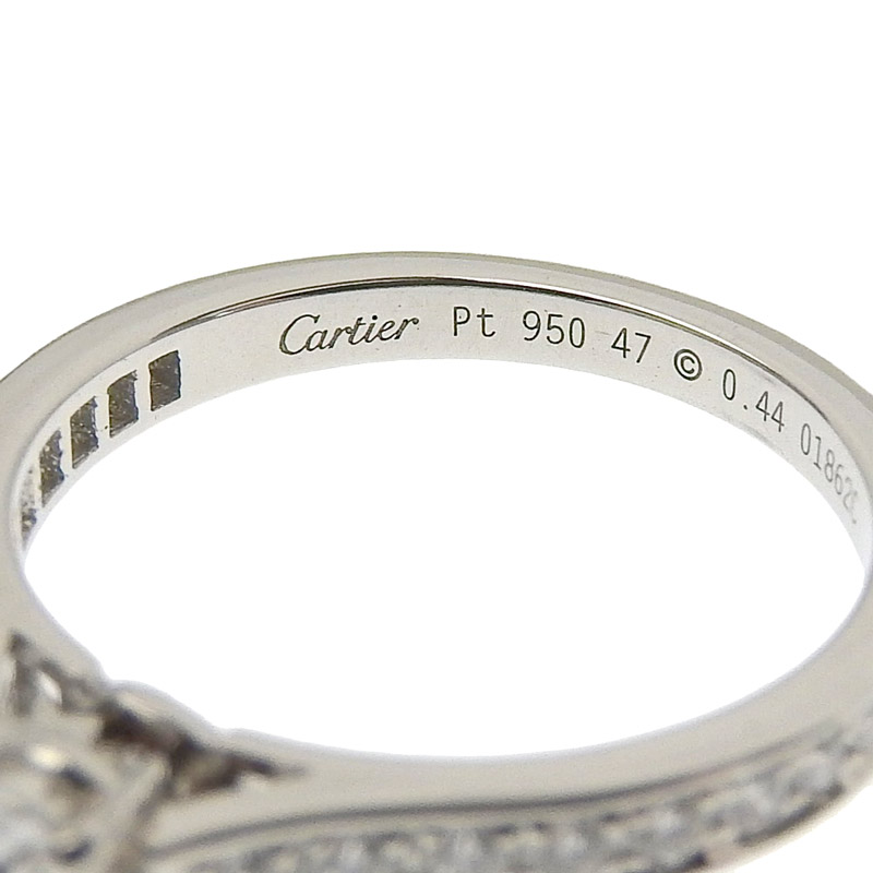 カルティエ CARTIER ソリテール1895リング 指輪 プラチナ Pt950