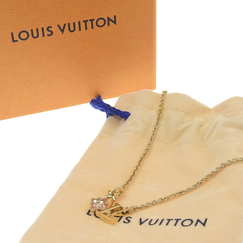 ルイヴィトン LOUIS VUITTON コリエ・ルルグラム ネックレス ゴールド M00783 中古 LV1198 | ロンド 大阪天神橋筋6丁目