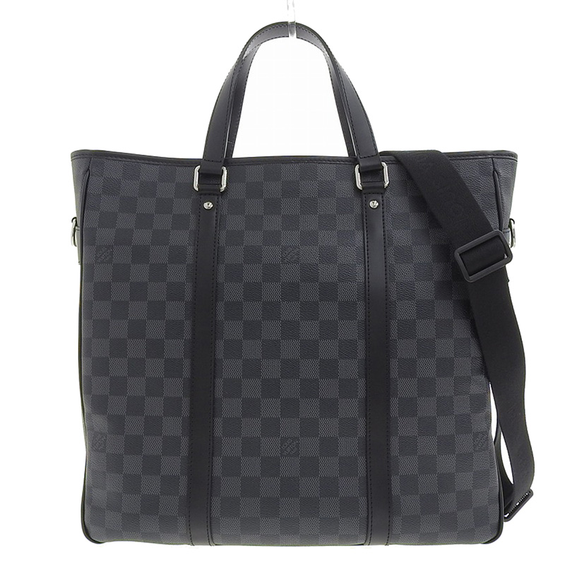 http://ルイヴィトン%20LOUIS%20VUITTON%20ダミエ%20グラフィット%20タダオPM%202WAYバッグ%20トートバッグ%20N41259%20中古%20LV1382