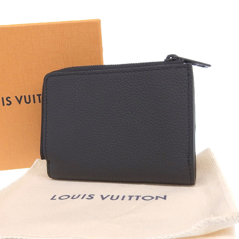 ブラック素材ラインLOUIS VUITTON ポルトフォイユ パイロット アエログラム