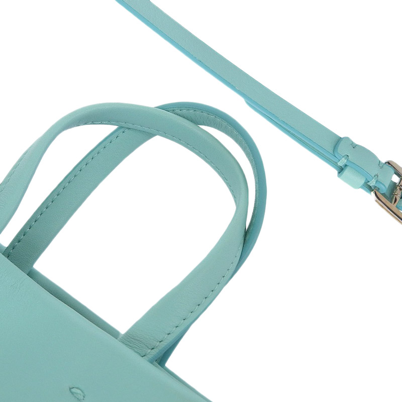 ティファニー TIFFANY & Co. ミニショッピングトート 2WAYバッグ